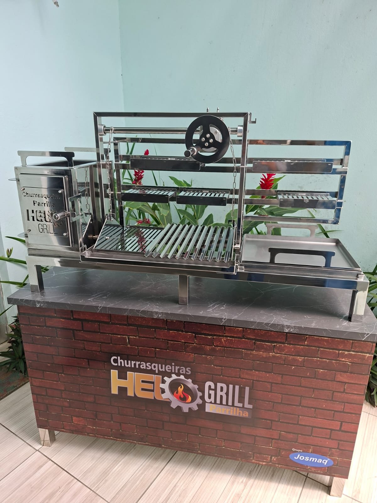 Parrilla Base para Braseiro de Alvenaria