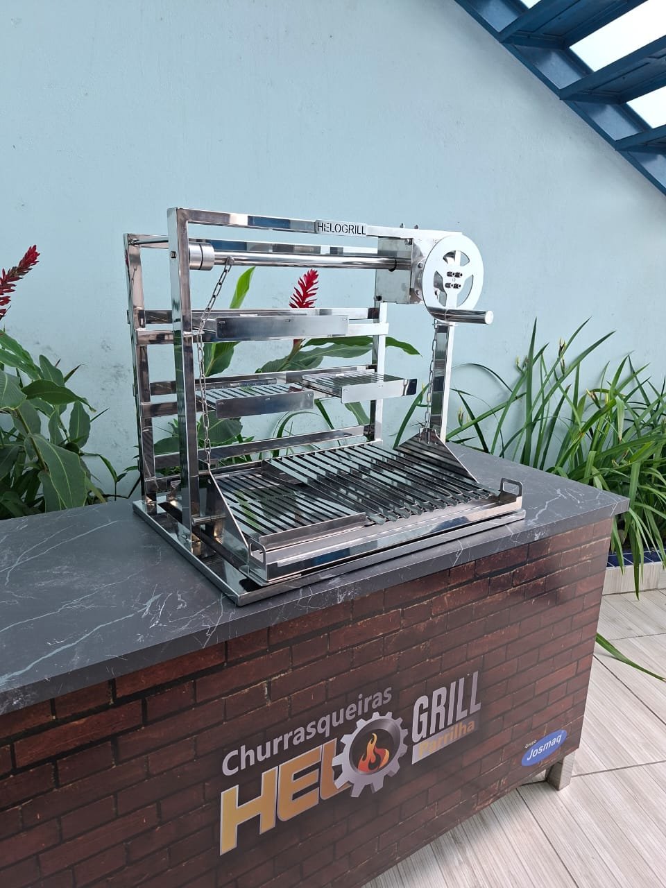 Parrilla Base para Braseiro Cooktop e Alvenaria
